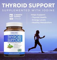 Healths Harmony  Thyroid Support with Iodine - 120 Capsules