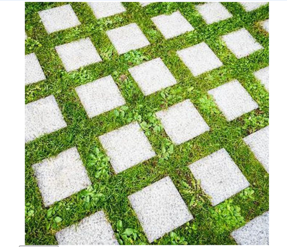 Grass Paver - Color: Gray