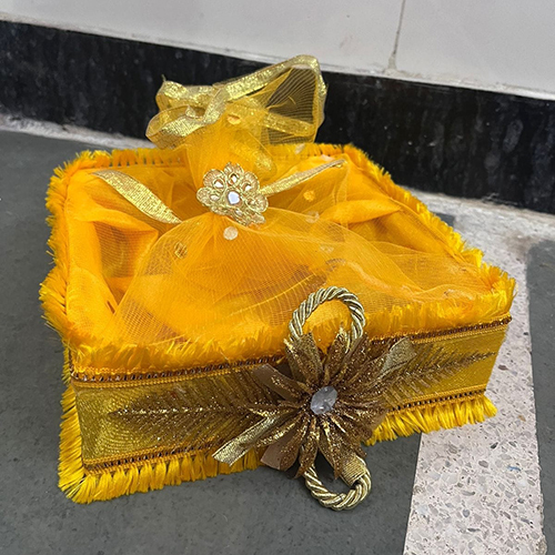 Yellow Gift Hamper Basket