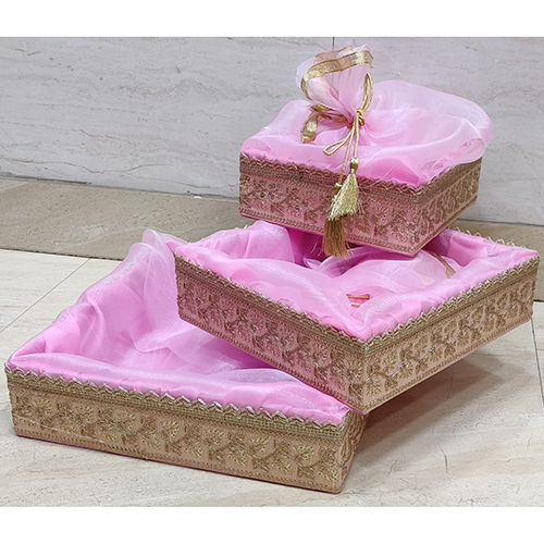 Dark Pink Gift Hamper Set Of 3