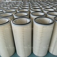 Cylinder Cartridges filters for pulse jet dust collector