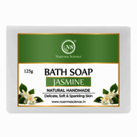 Nuerma Science 100% Natural Herbal Handmade jasmin Bath Soap for Skin Brightening
