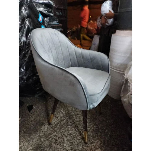 Grey Velvet Sofa Chair