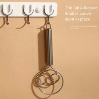 Dough Whisk,Premium Stainless Steel Dutch Whisk, Dough Hand Mixer Artisan Blender For Egg,