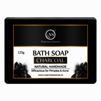 Nuerma Science 100% Natural Herbal Handmade Charcoal Bath Soap - Age Group: Adult
