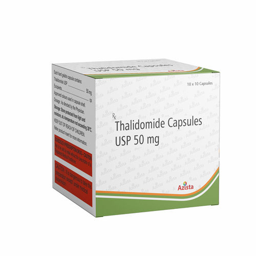 Thalidomide 50 Mg (10 Capsules) General Medicines