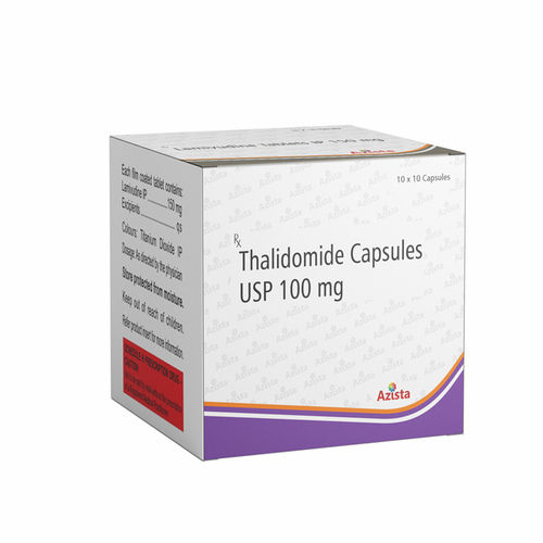 Thalidomide 100 Mg (10 Capsules) Recommended For: Doctor