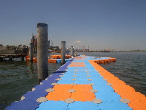 HDPE FLOATING JETTY