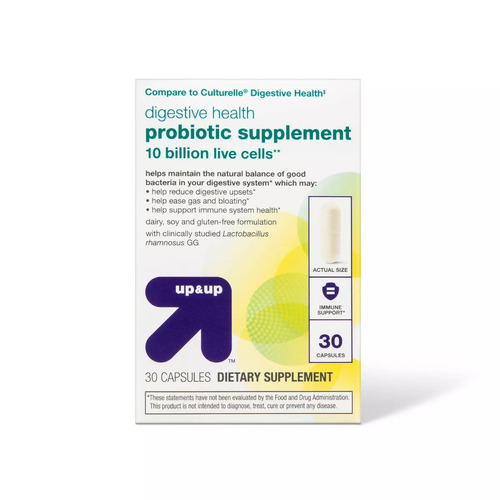up & up Probiotic Digestive Health Supplement - 30ct