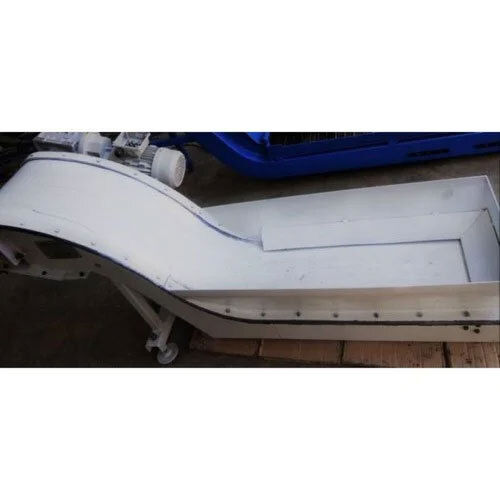 White Magnetic Belt Conveyor