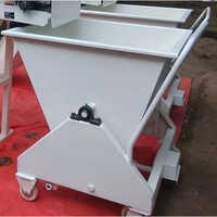 Chip Bin Trolley - Color: White