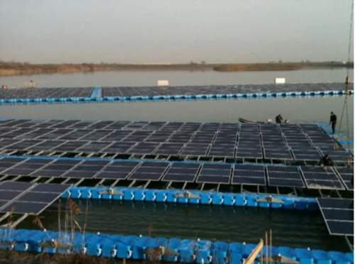 Magic Float Horizontal Walkway Float for solar support
