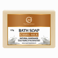 Nuerma Science Camel Milk Bath Soap - Natural Herbal Formula, 100% Herbal & Organic, Nourishing And Moisturizing For Soft Radiant Skin