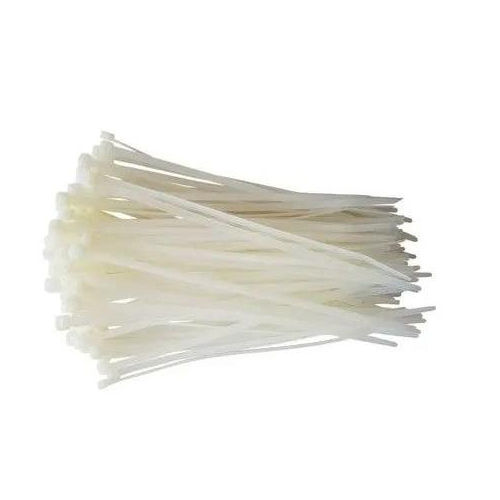 White Natural Nylon Cable Ties