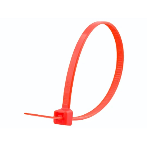 Red Plastic Cable Tie