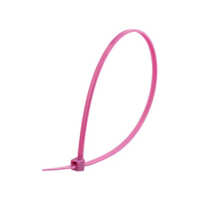 Pink Plastic Cable Tie