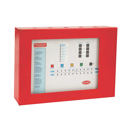 SEC F04 Securico 4 Zone Fire Panel