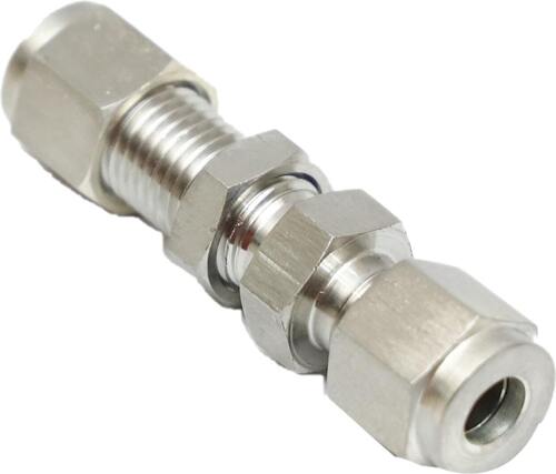 Ss 304 Bulkhead Union Connector at Best Price in Delhi | S. S. Equipment