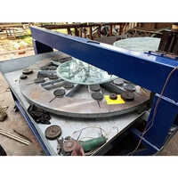 Ske-rgepmc 4hp Round Glass Table Top Edge Processing Machine - Feature: High Performance
