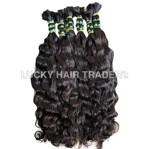 Curly Bulk Hair Application: Profesional