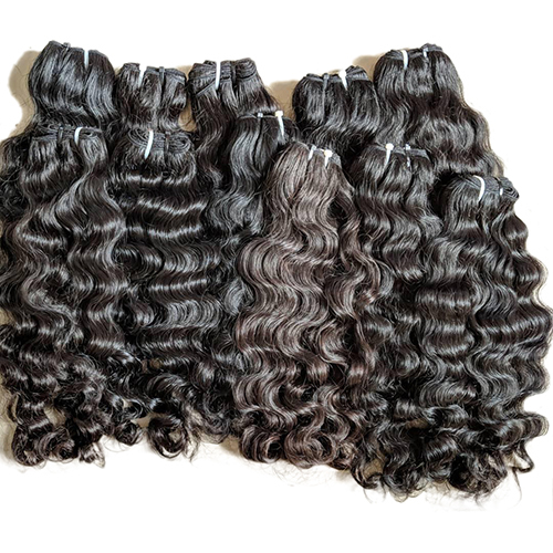 Industrial Curly Weft Hairs