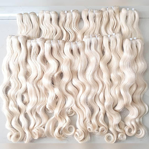 White Blonde Hair