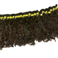 Black Wavy Bulk Hair