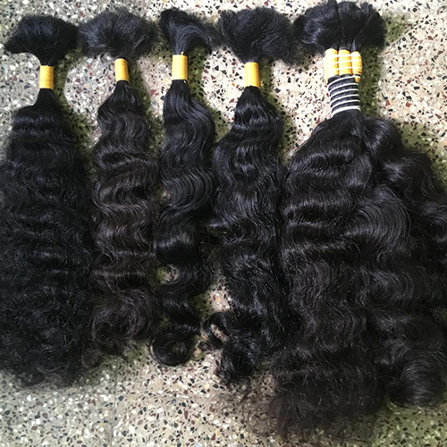 Curly Bulk Hair