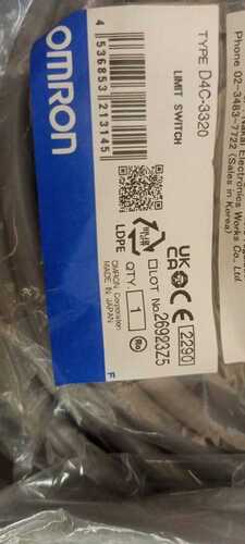 OMRON LIMIT SWITCH,D4C-3320