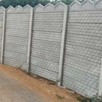 Biscuit Shape RCC Boundary Wall