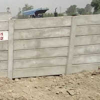 Plain RCC Boundary Wall