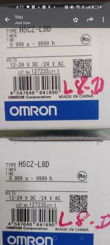 OMRON TIMER, H5CZ-L8D