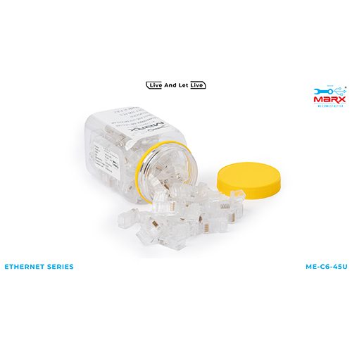 Marx RJ45 Connector - Cat 6 - Unshielded (100nos)