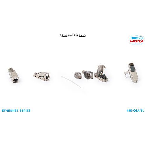 Marx RJ45 Connector - Cat 6A - Shielded TOOLESS (1no)