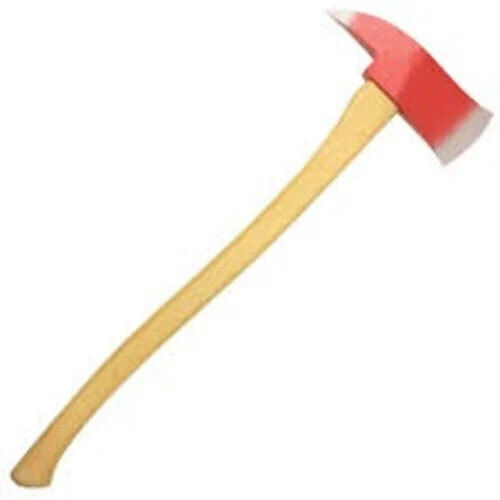 Fireman Axe - Color: Red