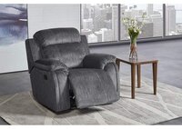 Kava Manual Recliner Chair - Color: Black