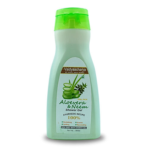 300Ml Aloevera And Neem Shower Gel Age Group: Adults