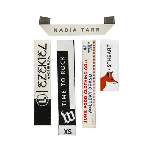 Printed Cloth Woven Hang Tag