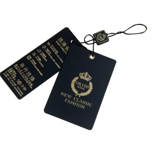 Printed Clothing Hang Tag