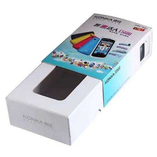 White Mobile Phone Packaging Box