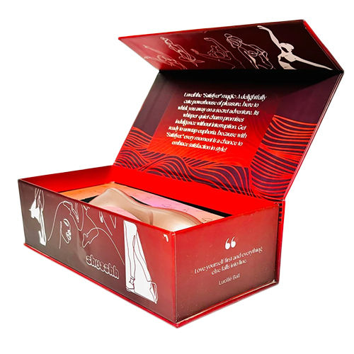 Matte Lamination Luxury Magnetic Flap Packaging Box