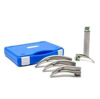 Curved Medical Fiber Optic Laryngoscope