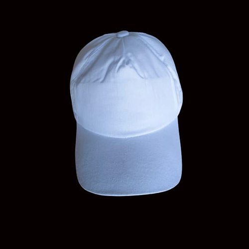 White Cap - 100% Cotton, Customized Sizes for Men, Classic Ivory White - Ideal for Casual and Sporty Looks, Customizable Design Options