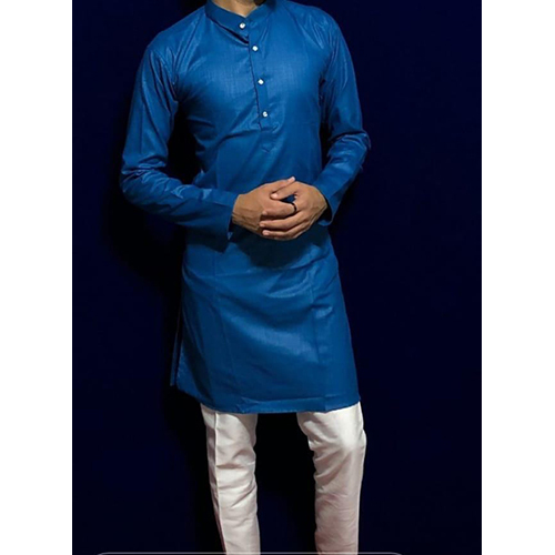Any Color Mens Plain Kurta