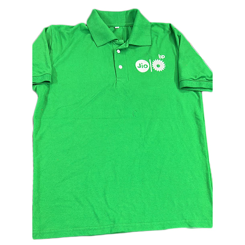 Cotton Jio Green T Shirt