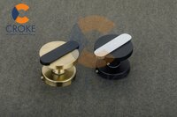Zinc Powder Coated Round Mortise Door Knob Set, Cmh-112