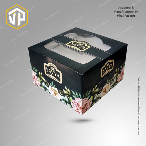 Cake Packaging Box Manufacturer Customized With Transparent Window