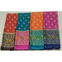 Synthetic Printed Saree - Georgette Material