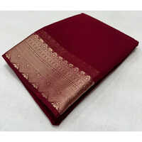 Banarasi Georgette Saree - Color: Multi Colours