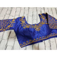 Silk Ready To Wear Designer Blouse - Plus Size, Multi-color Modern Design | Breathable, Washable, Customized Sleeve Style